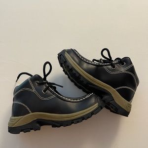 NWT - Boys Black High-top Shoes